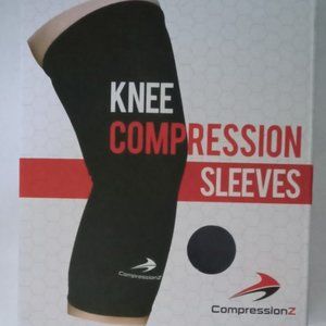 Sparthos Large, Thigh Compression Sleeves, White (Pair)